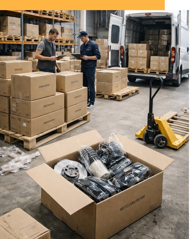 Доставка автозапчастей из Европы от 12730 руб быстро и надёжно