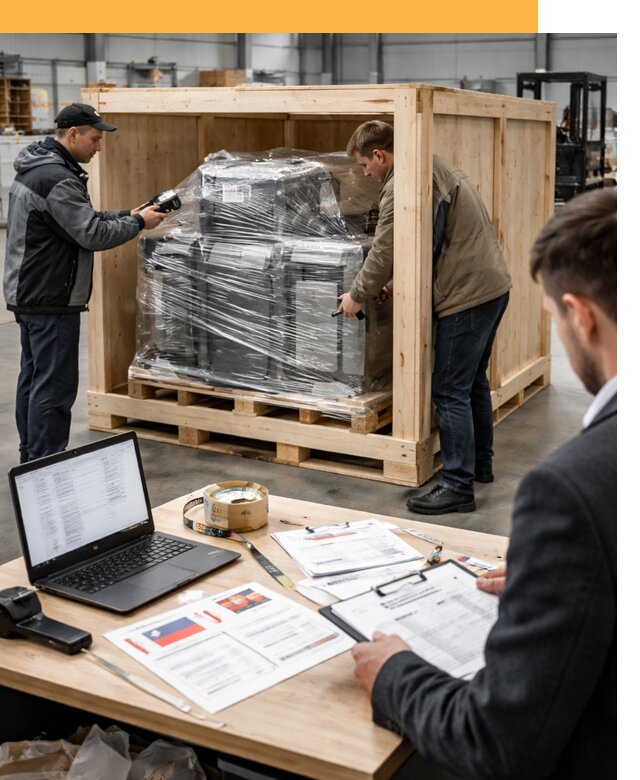 Доставка промышленного оборудования из США от 66196 руб