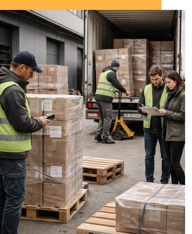 Доставка грузов из Польши: морем, авто и авиа от 7638