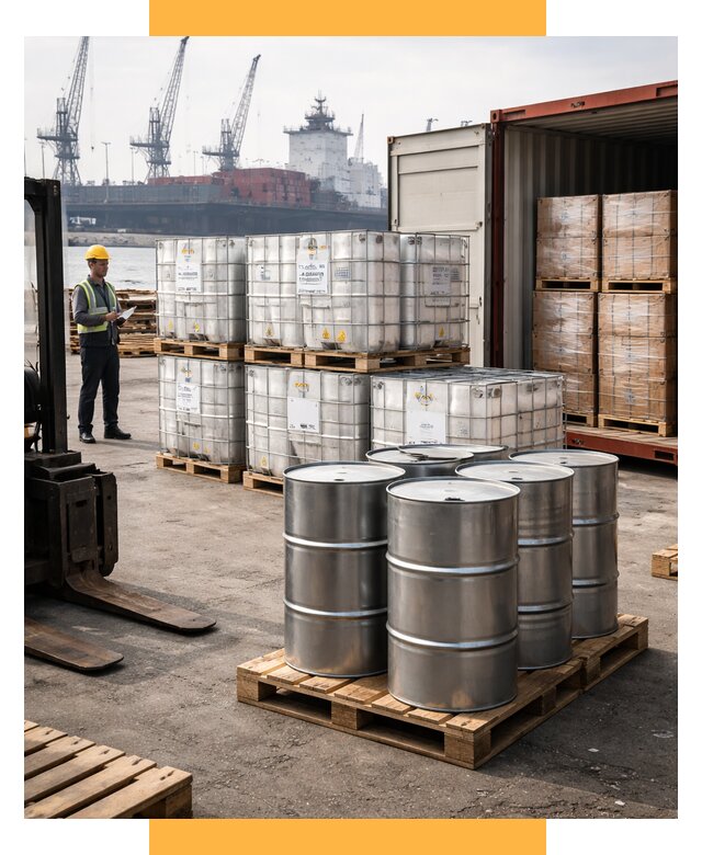 Доставка химического сырья из Индии от 254600 р. | СетСервис-Звл