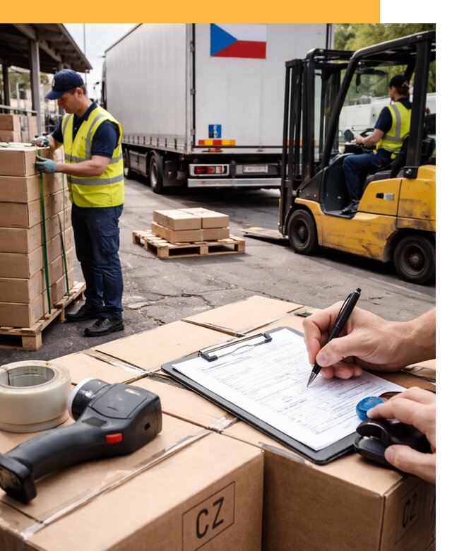 Доставка грузов в Чехию от 35644 руб, международные перевозки