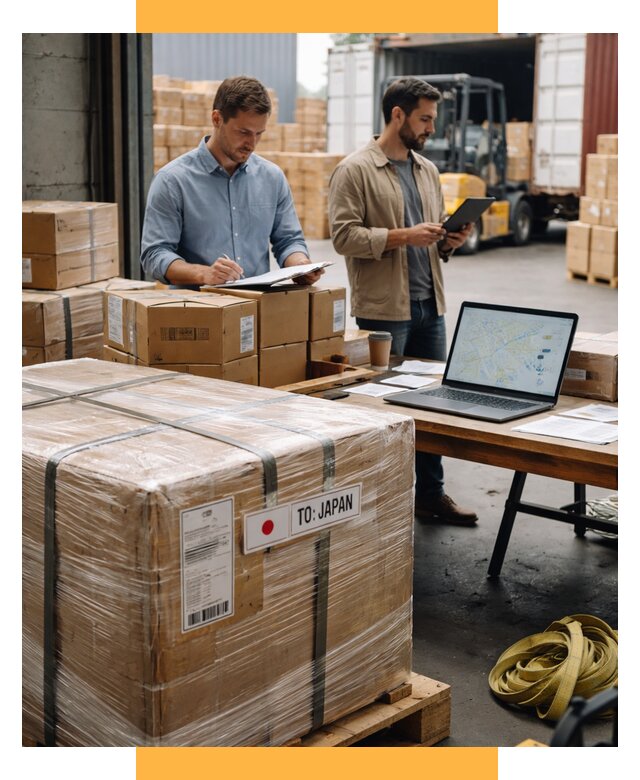 Доставка грузов в Японию от 25460 р., логистика СетСервис-Звл