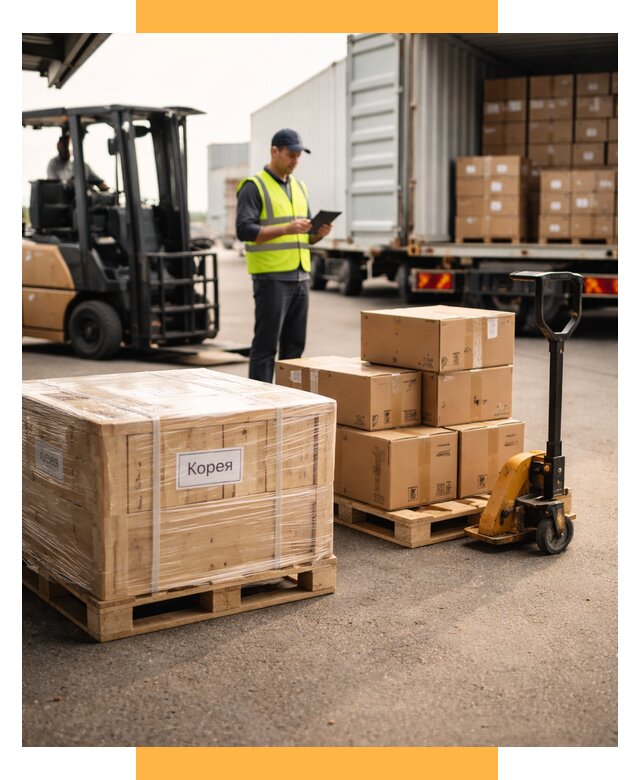 Доставка грузов в Корею из России от 35644 р. | СетСервис-Звл