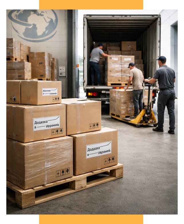 Доставка грузов в Израиль и экспорт от 45828 р. СетСервис-Звл
