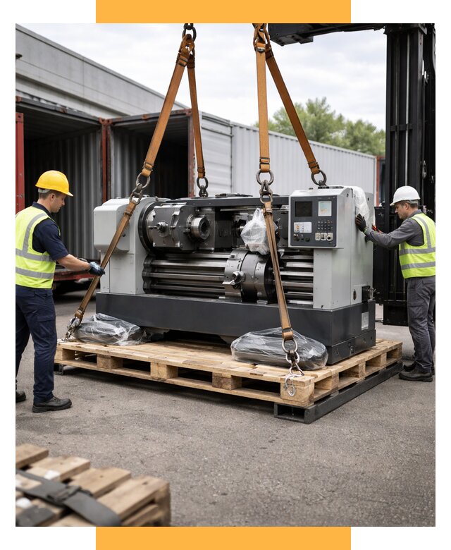 Перевозка станков и таможня от 61104 р. | СетСервис-Звл логистика