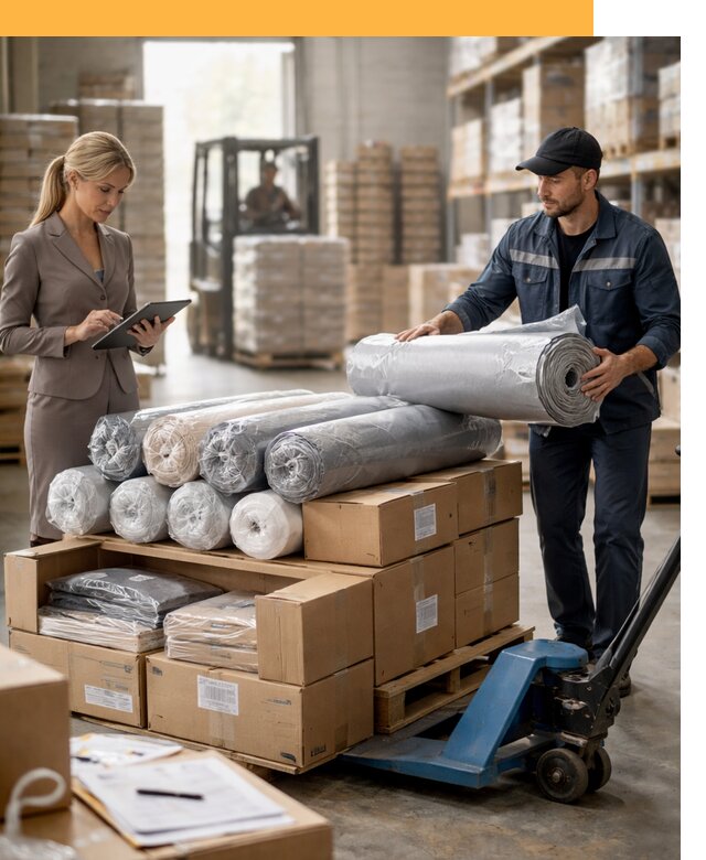 Перевозка текстиля по миру от 15276 руб. с таможней и страхованием