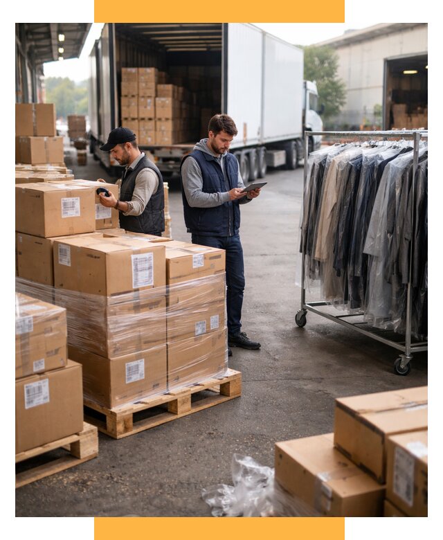 Перевозка и доставка одежды из Китая от 7638 р., СетСервис-Звл