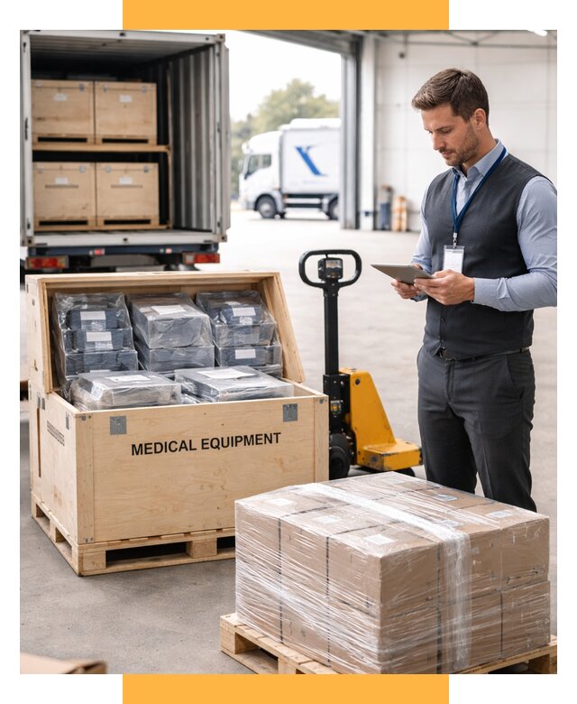 Перевозка медицинского оборудования от 15276 р. в СетСервис-Звл