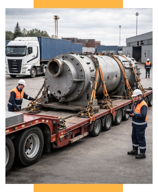 Перевозка тяжеловесных грузов под ключ от 152760 р. | СетСервис-Звл