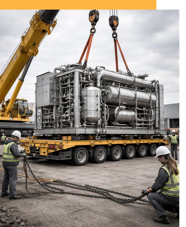 Перевозка тяжеловесных грузов по миру от 152760 руб