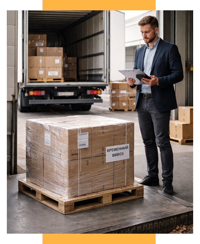 Временный вывоз товаров под ключ от 8147 р. | СетСервис-Звл