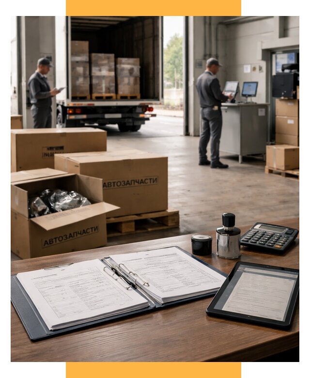 Таможенное оформление автозапчастей под ключ от 8656 р., СетСервис-Звл