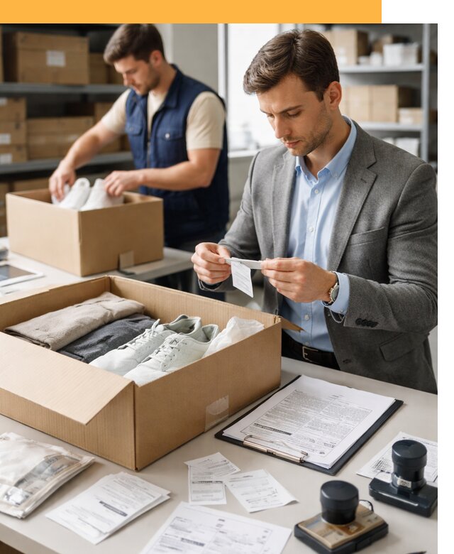 Таможенное оформление одежды и обуви по выгодной цене от 6620 руб