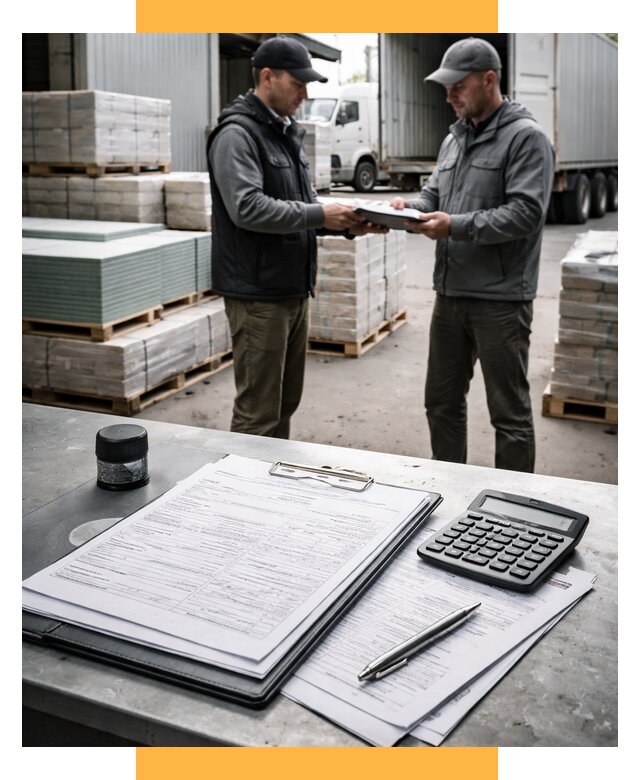 Таможенное оформление стройматериалов от 8656 р. | СетСервис-Звл