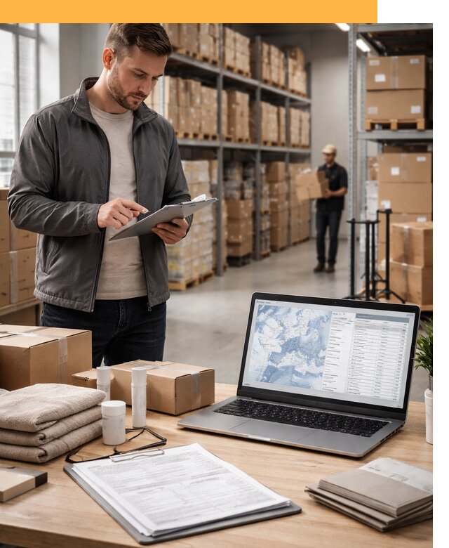 Закупка товаров в Европе под ключ: доставка, таможня от 7638 руб