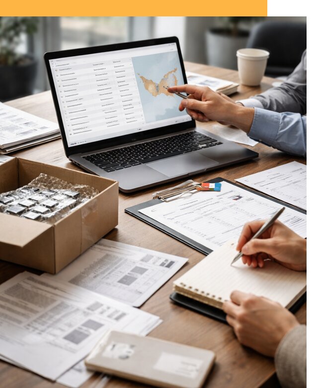 Поиск надежного поставщика в ОАЭ от 12221 рублей