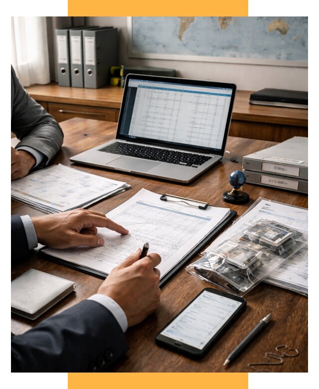 Проверка поставщика за рубежом от 8656 р. | СетСервис-Звл аудит