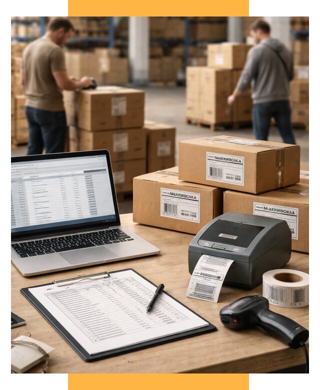 Маркировка импортных товаров от 4583 р. под ключ, СетСервис-Звл